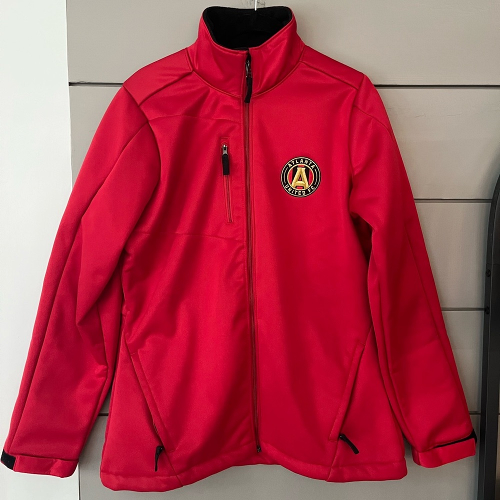 Atlanta United FC Antigua Womens Links 2 Golf Jacket size M EUC MLS soccer gear